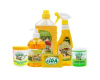 Alga sapone ecologico biodegradabile ipoallergenico per bucato a mano e lavatrice a scelta