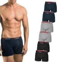 SET 4 o 12 BOXER SUPERGA UNDERWEAR ANATOMICO IN MORBIDO COTONE ELASTICIZZATO ASSORTITO TAGLIE A SCELTA cod. 426