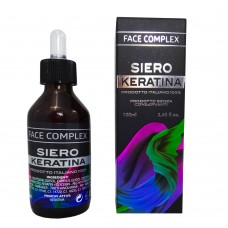 2x Siero Keratina Face Complex trattamento di bellezza per capelli rinforzante e nutriente 100ml 6m