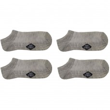 SET 12 CALZINI UOMO COLLO BASSO IN COTONE NO STRESS COLORE GRIGIO TAGLIA 40-46 MOD. D866-4