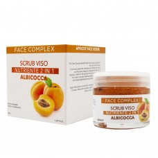 Scrub viso nutriente 2 in 1 albicocca senza parabeni e senza conservanti Face Complex 50ml - 5116