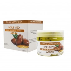 Scrub viso nutriente 2 in 1 argan senza parabeni e senza conservanti Face Complex 50ml - 5086