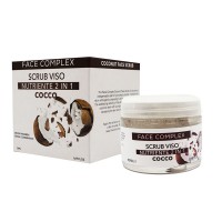 Scrub viso nutriente 2 in 1 cocco senza parabeni e senza conservanti Face Complex 50ml - 5031