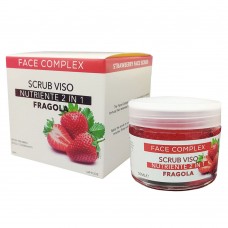 Scrub viso nutriente 2 in 1 fragola senza parabeni e senza conservanti Face Complex 50ml - 5109