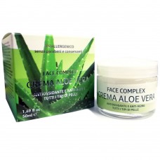 FACE COMPLEX CREMA ALOE VERA ANTI-OSSIDANTE ANTI-AGING PER TUTTI I TIPI DI PELLE 50ml - 4058