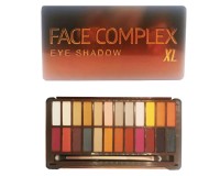 FACE COMPLEX SHADES PALETTE 12 OMBRETTI MAKE UP COLORI INTENSI ULTRA-PIGMENTATI mod. LONG COGGEE XL 8681