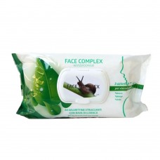 FACE COMPLEX PACK 64 SALVIETTINE STRUCCANTI CON BAVA DI LUMACA VZC PER VISO E OCCHI - 6969