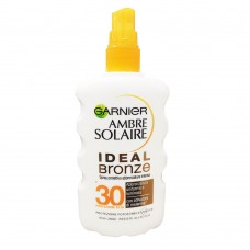 GARNIER AMBRE SOLAIRE IDEAL BRONZE SPRAY PROTETTIVO ABBRONZATURA INTENSA IP 30 PROTEZIONE ALTA 200ml - 9494