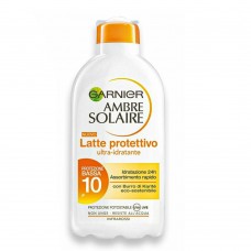 GARNIER AMBRE SOLAIRE LATTE PROTETTIVO IDRATAZIONE 24H IP 10 PROTEZIONE BASSA - 6711