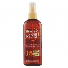 GARNIER AMBRE SOLAIRE OLIO PROTETTIVO ABBRONZATURA DORATA IP 15 PROTEZIONE MEDIA - 7363