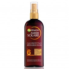 GARNIER AMBRE SOLAIRE OLIO PROTETTIVO ABBRONZATURA DORATA IP 6 PROTEZIONE BASSA - 7665