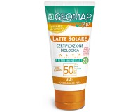 LATTE SOLARE GEOMAR BIO PROTEZIONE ALTA SPF 50 CON 32% SUCCO DI ALOE VERA BIOLOGICO 100ml - 2820