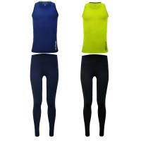 Canotta Legea Jeas da donna addatta per attività fisica palestra e running + Leggings Legea Larissa nuovo modello comodo e traspirante 