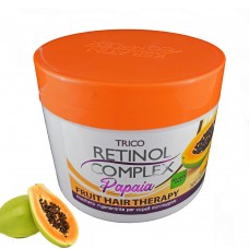 TRICO RETINOL COMPLEX MASCHERA RIGENERANTE PER CAPELLI DANNEGGIATI FRUIT THERAPY PAPAIA 500ml - 2095