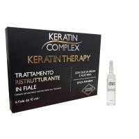 Fiale Keratin Complex con olio di argan e aloe vera