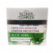 RETINOL COMPLEX ULTRA LIFT CREMA VISO ANTIRUGHE LENITIVA PROTETTIVA ALOE VERA 50ml - 0961