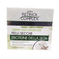 RETINOL COMPLEX ULTRA LIFT CREMA VISO ANTIRUGHE PER PELLI SECCHE PROTEINE DELLA SETA 50ml - 0121