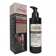 RC CREMA DEPILATORIA PERFECT BODY CORPO E ASCELLE PER UOMO CON ALOE VERA E OLIO DI ARGAN 150ML - 2590