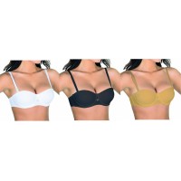 Reggiseni con ferretto a balconcino imbottito con coppe graduate Aris Desy, disponibili in varie taglie e colori