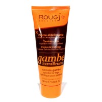 2x Rougj Extra Bronz Crema Speciale Gambe Idratante Intensifica l'abbronzantura 100ml 