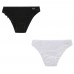 Set 3 o 6 Slip sweet years donna underwear cotone elasticizzato con dettagli in pizzo cod. 618