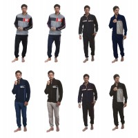 TUTA HOMEWEAR GIVOVA PER UOMO IN FRENCH TERRY PRIMAVERA / AUTUNNO, 4 MODELLI DISPONIBILI A SCELTA