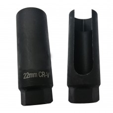 CHIAVE A BUSSOLA A PROFILO ESAGONALE 22 mm ADATTATORE PER SMONTAGGIO SONDA LAMBDA_3442