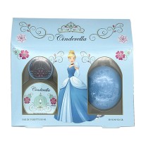 SET PROFUMO 50 ml E SAPONE 3D 50g CINDERELLA PRINCIPESSE DISNEY_0274